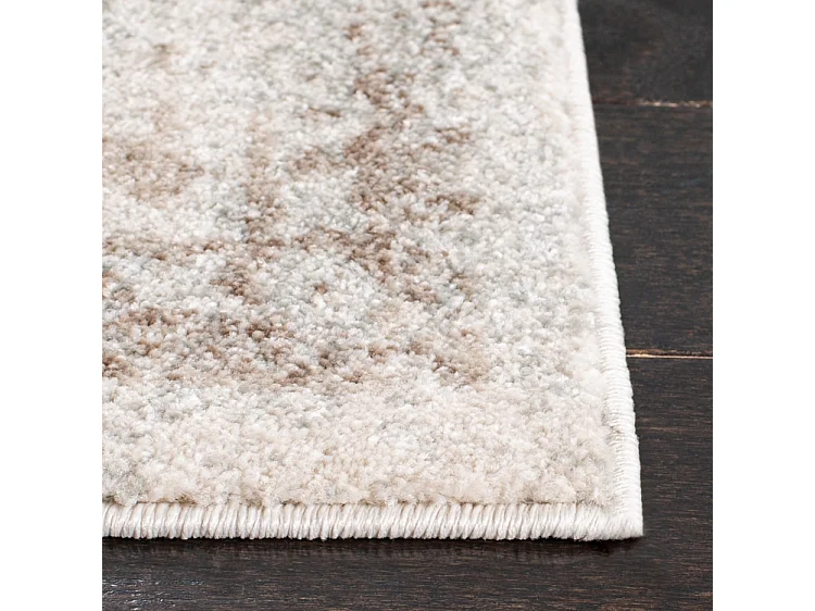 Tapis Ivoire/Taupe 26 X 60 cm - Aria