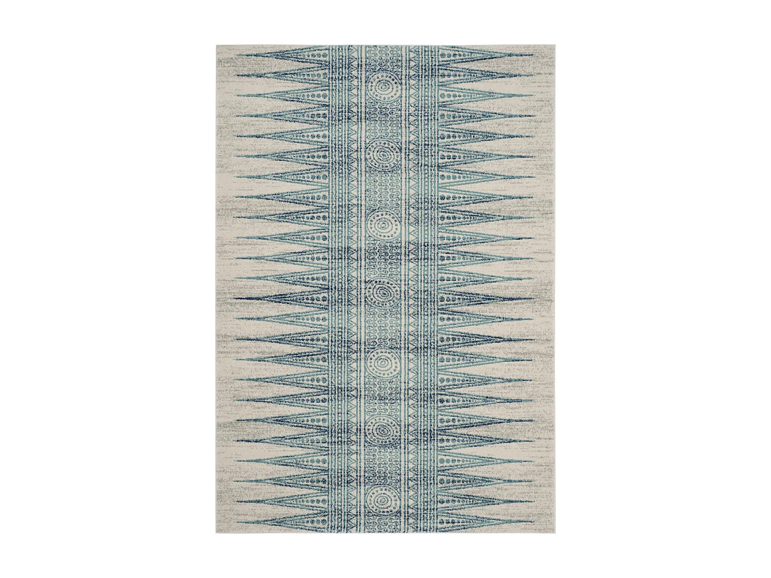 Tapis Neutre/Bleu 201 X 274 cm - Gianna