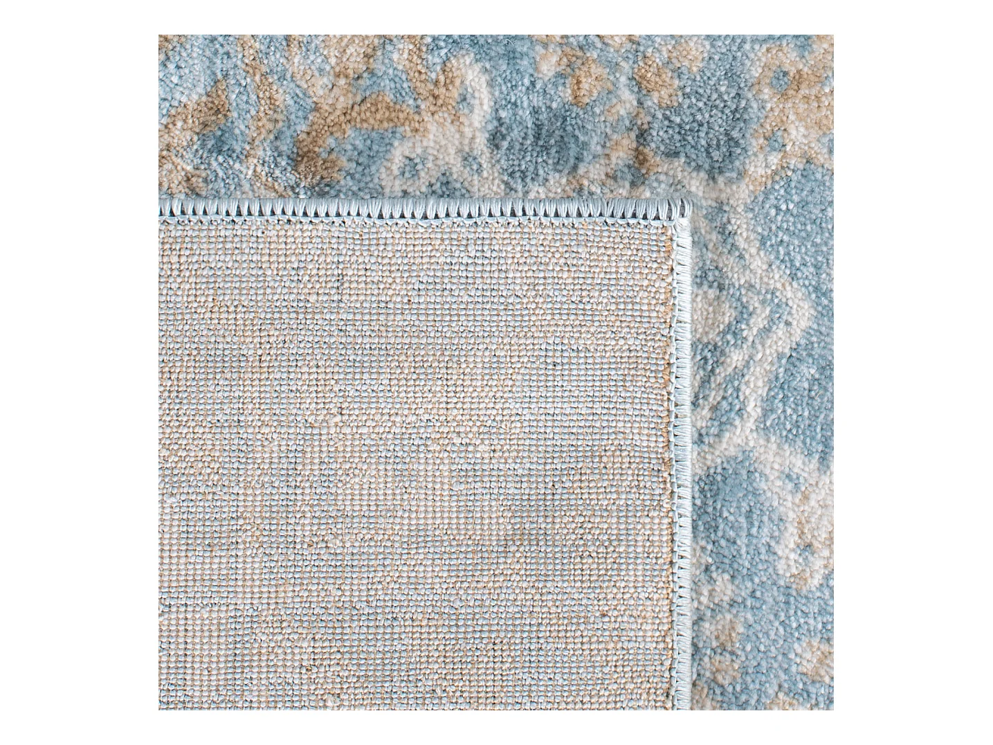 Tapis Bleu/Neutre 160 X 231 cm - Scarlett