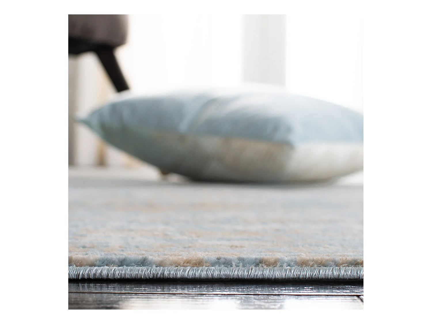 Tapis Bleu/Neutre 160 X 231 cm - Scarlett