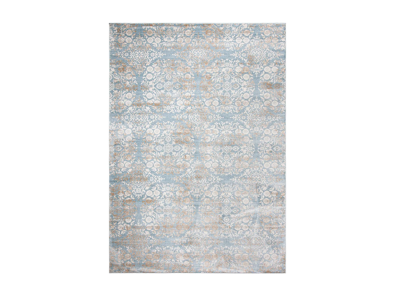 Tapis Bleu/Neutre 160 X 231 cm - Scarlett