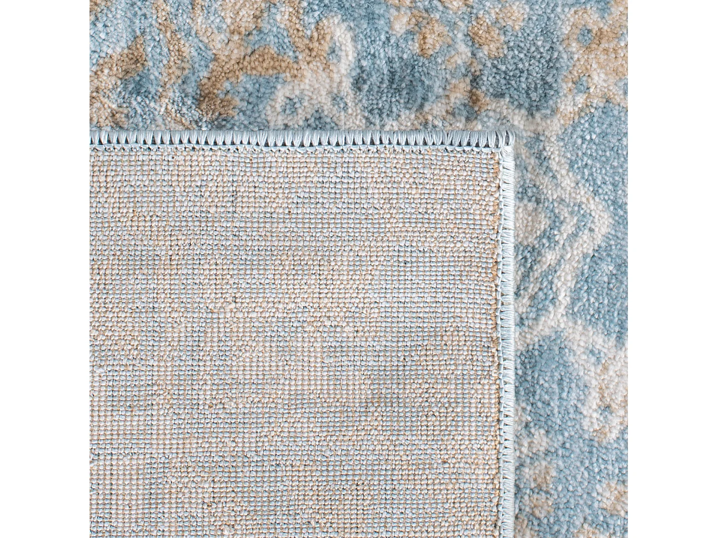 Tapis Bleu/Neutre 160 X 231 cm - Scarlett