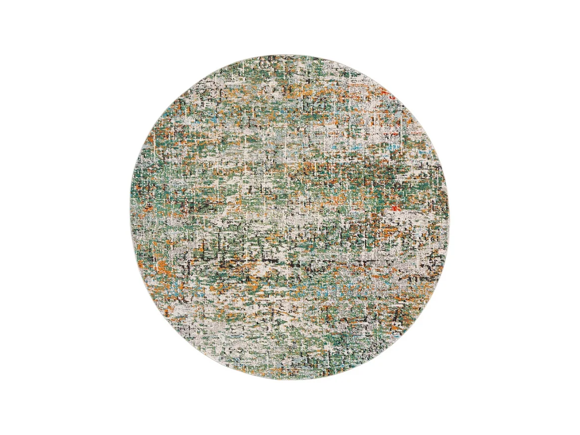 Tapis Vert/Turquoise 244 X 244 cm - Manjor