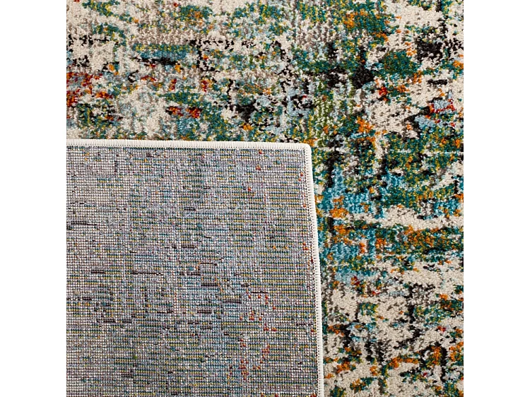 Tapis Vert/Turquoise 244 X 244 cm - Manjor