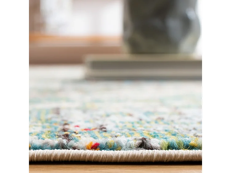 Tapis Vert/Turquoise 244 X 244 cm - Manjor