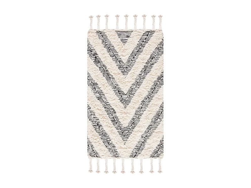 Tapis Noir/Neutre 122 X 183 cm - Ariana