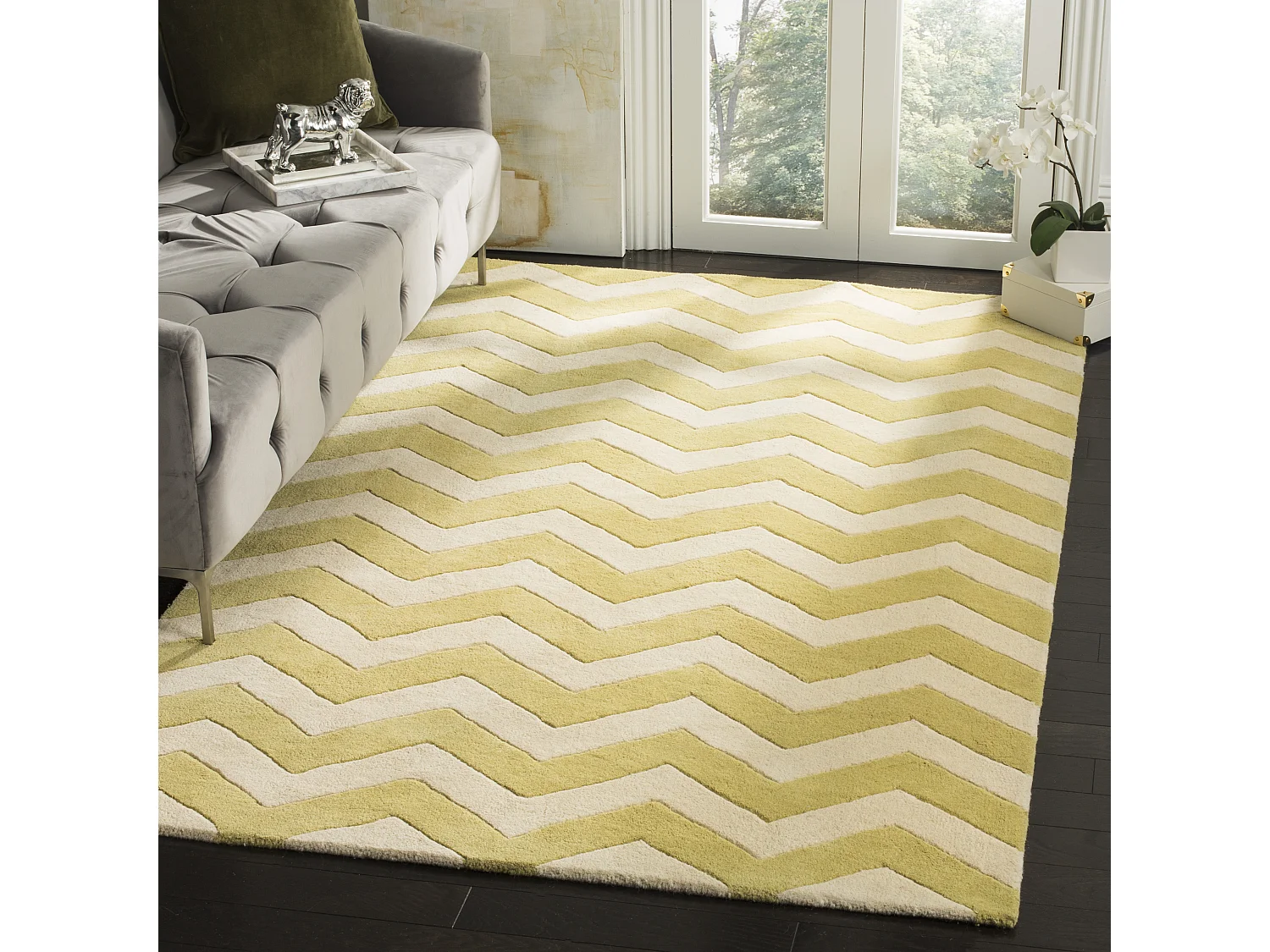 Tapis Or/Neutre 152 X 244 cm - Anneliese