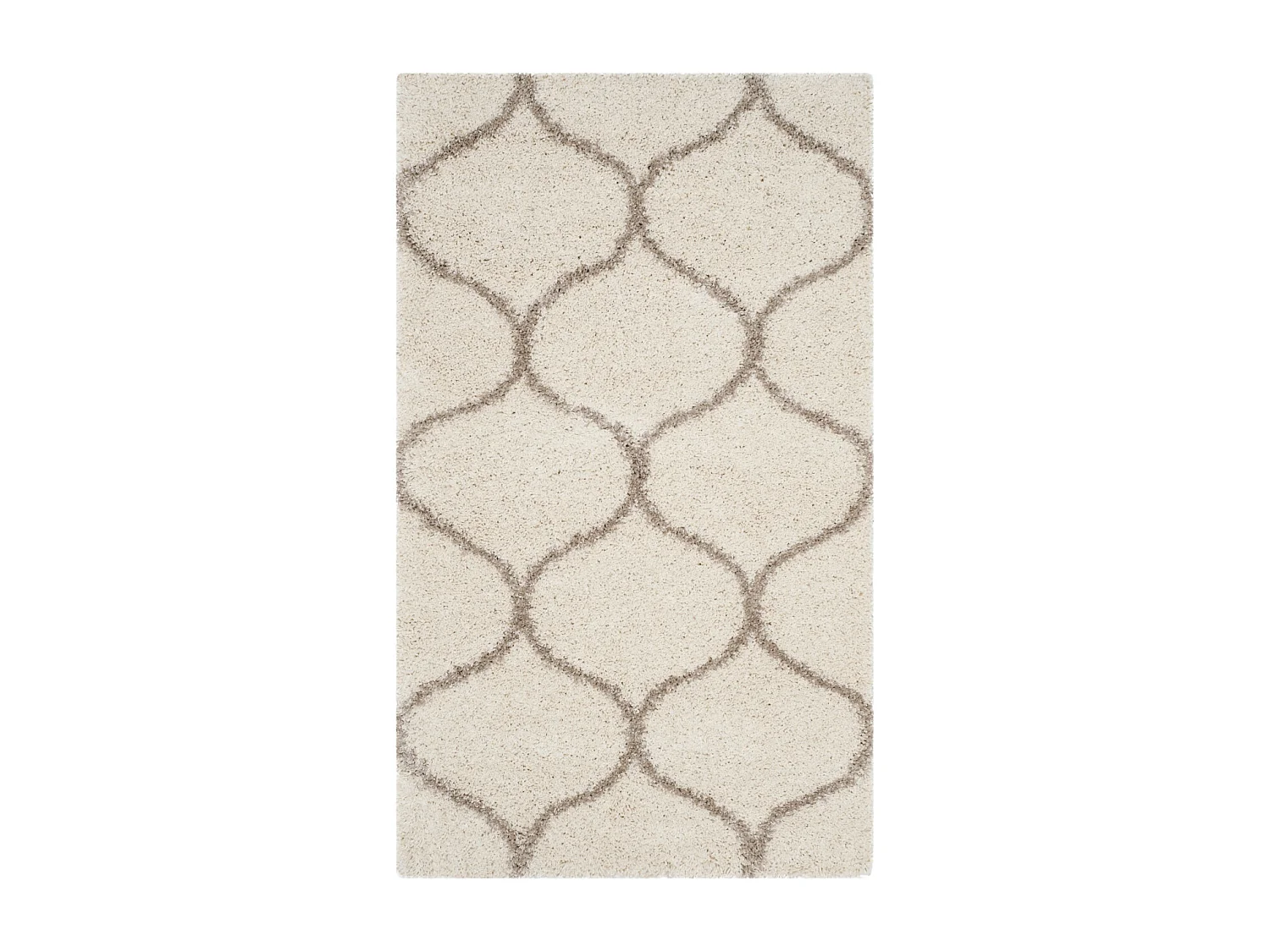 Tapis Neutre/Blanc 183 X 274 cm - Zoey