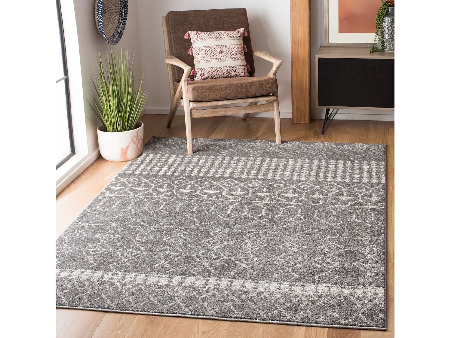 Tapis Gris/Neutre 122 X 183 cm - Harmony
