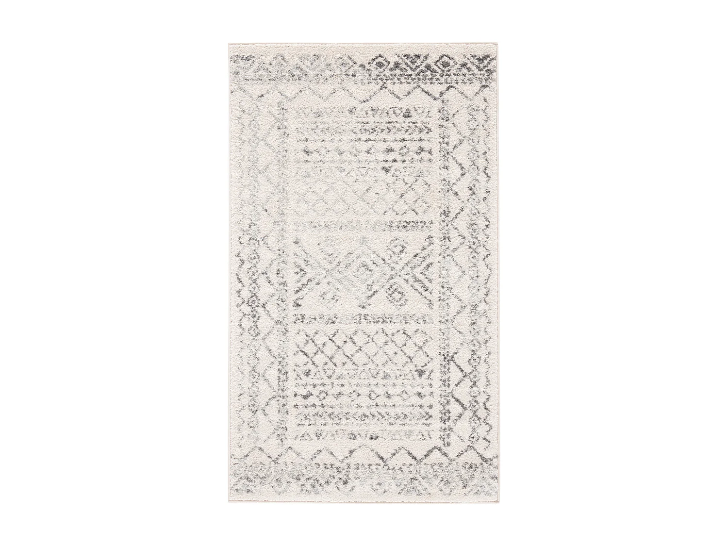 Tapis Neutre/Gris 122 X 183 cm - Jennifer