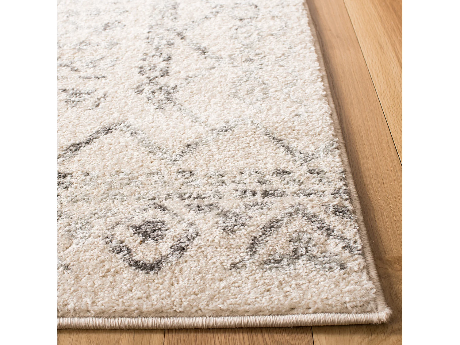 Tapis Neutre/Gris 122 X 183 cm - Jennifer