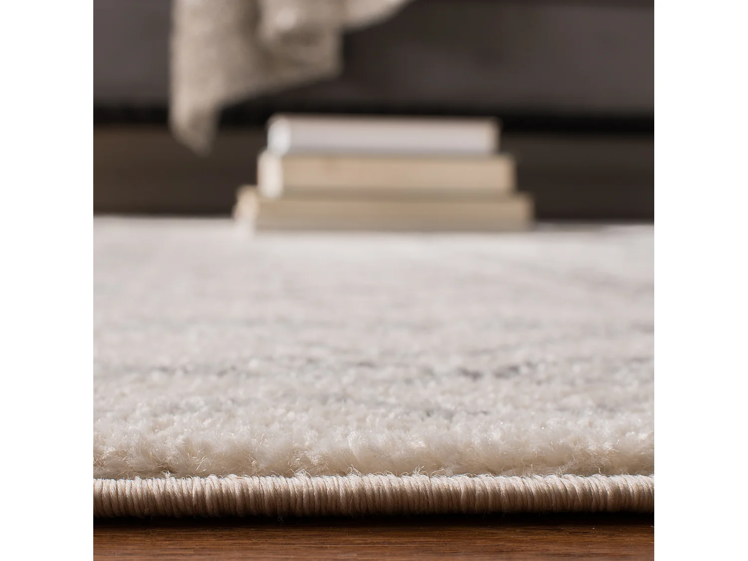 Tapis Neutre/Gris 122 X 183 cm - Jennifer