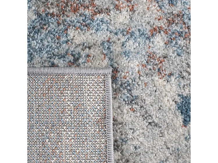 Tapis Neutre/Bleu 91 X 152 cm - Katherine