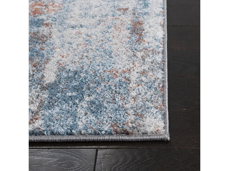 Tapis Neutre/Bleu 91 X 152 cm - Katherine