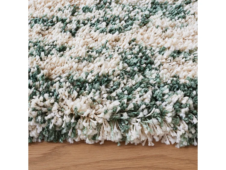 Tapis Ivoire/Vert 213 X 213 cm - Vida