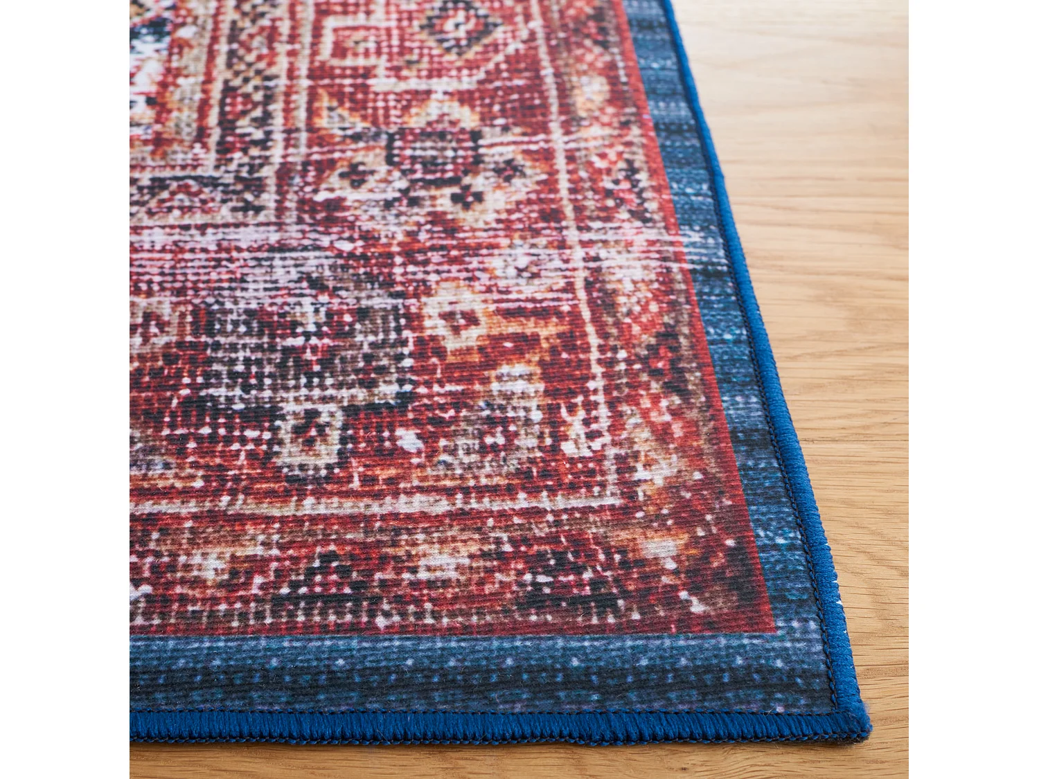 Tapis Bleu Marine/Rouille 244 X 305 cm - Zarah