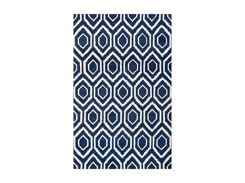 Tapis Bleu Marine/Neutre 183 X 274 cm - Essex