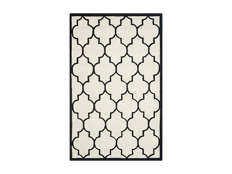 Tapis Neutre/Noir 183 X 274 cm - Sky