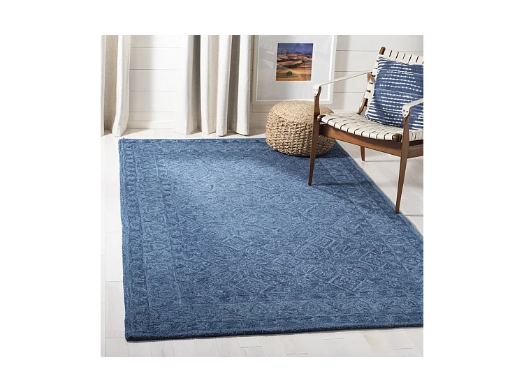 Tapis Bleu Marine 183 X 274 cm - Saphira