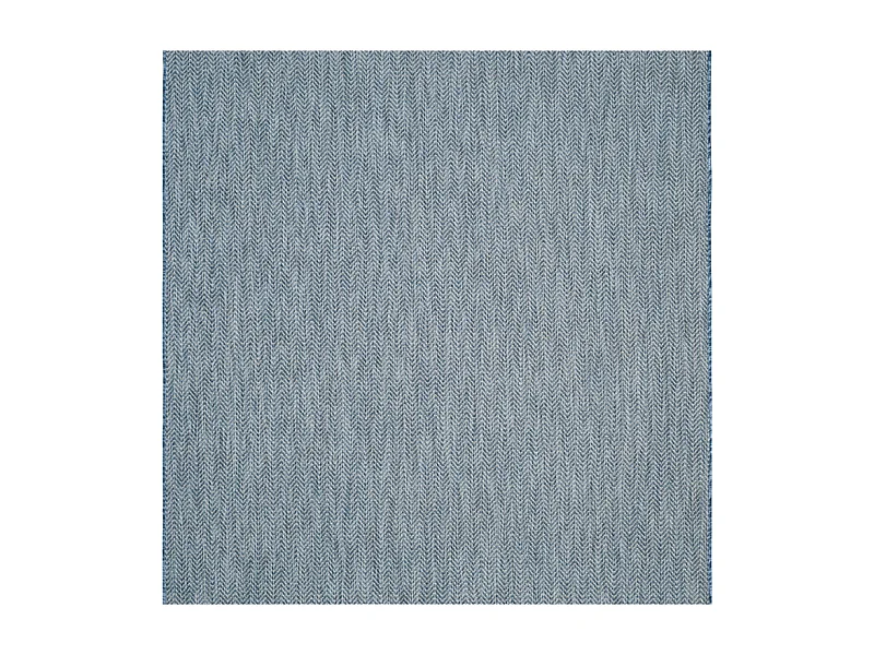 Tapis Bleu Marine/Gris 122 X 122 cm - Irina
