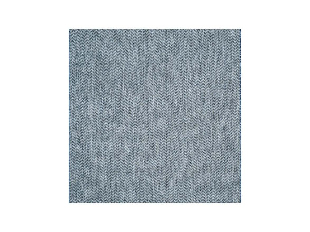 Tapis Bleu Marine/Gris 122 X 122 cm - Irina