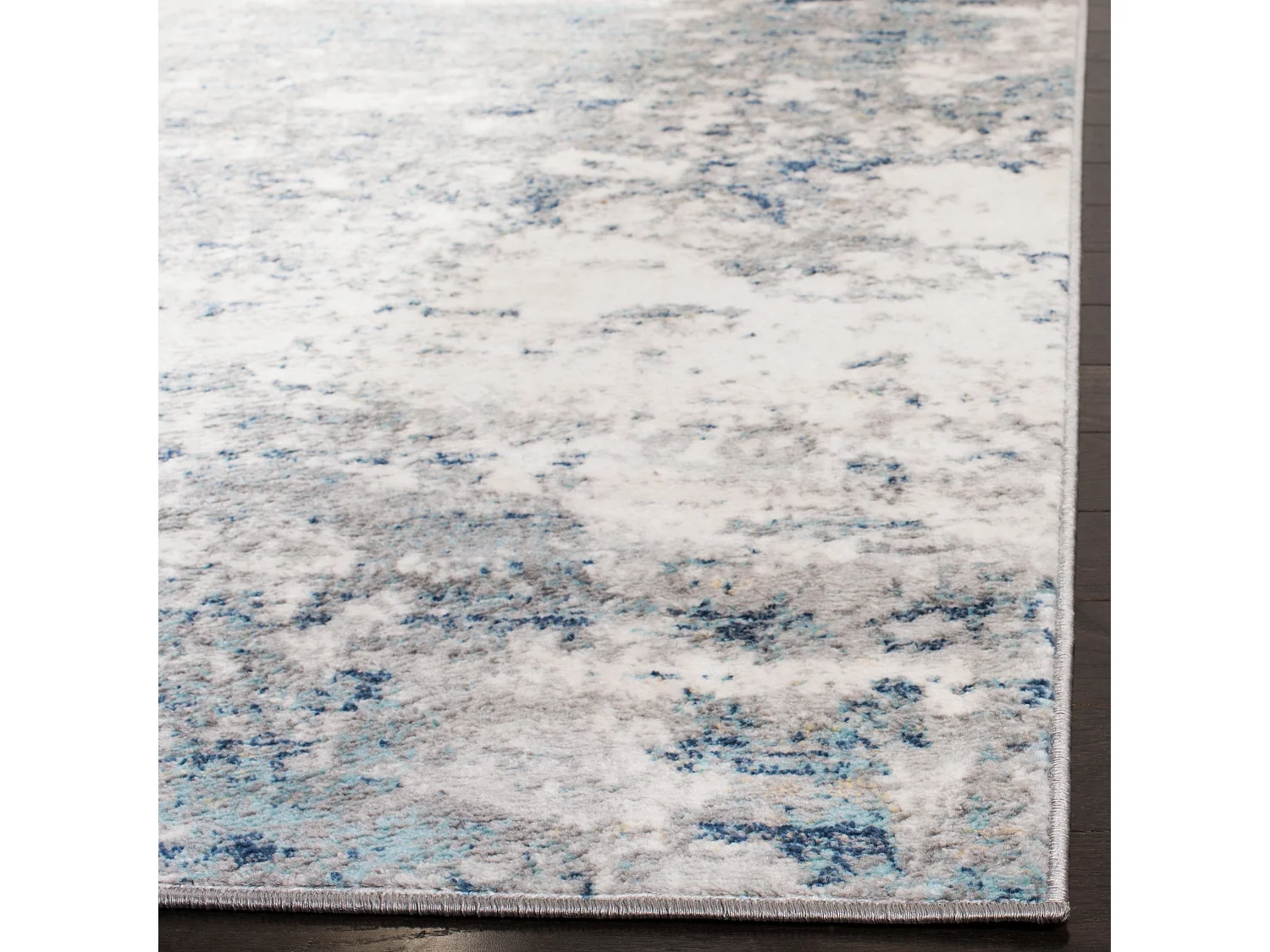 Tapis Gris/Bleu 122 X 183 cm - Isabella