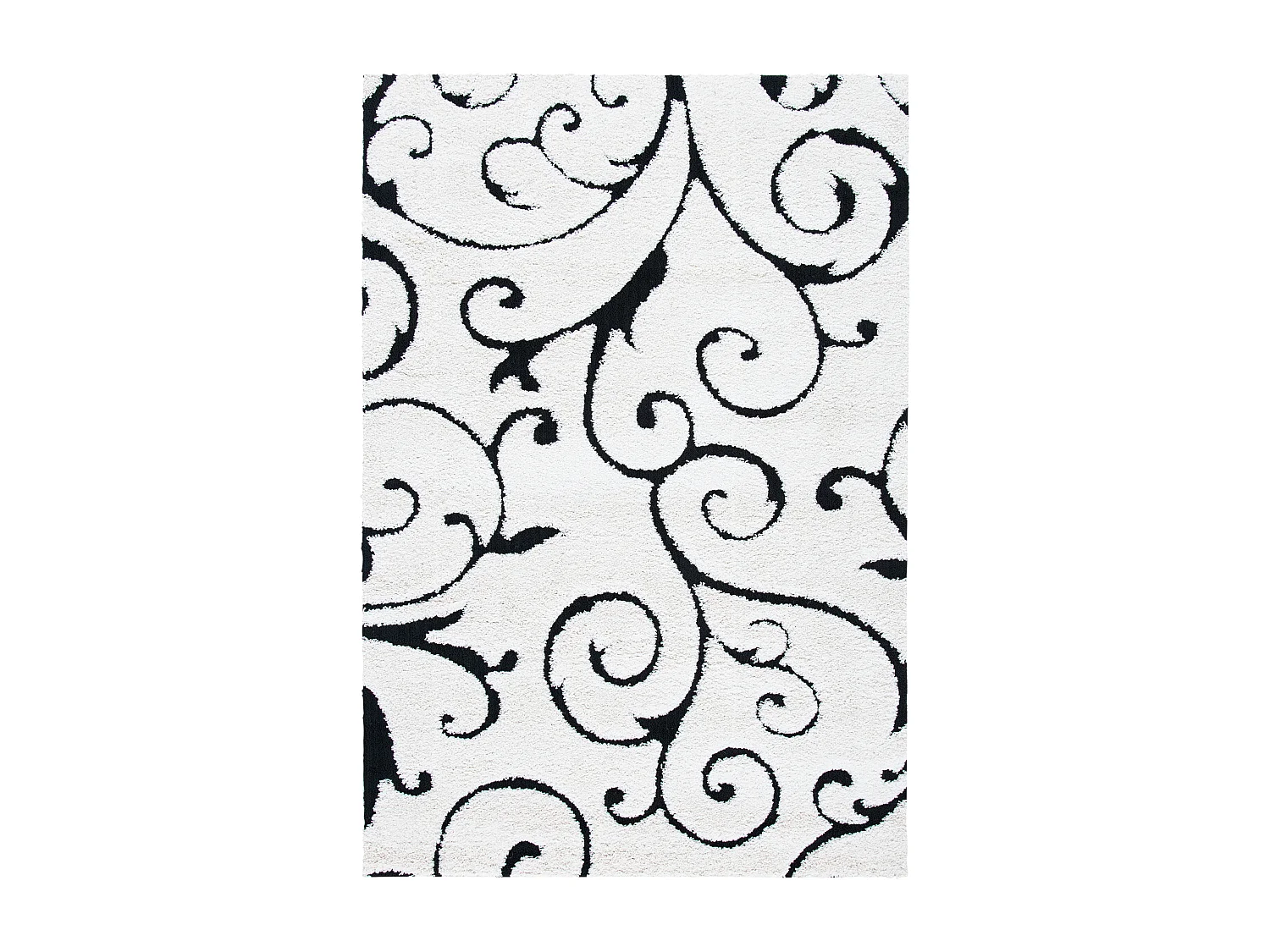 Tapis Neutre/Noir 183 X 274 cm - Rosalind