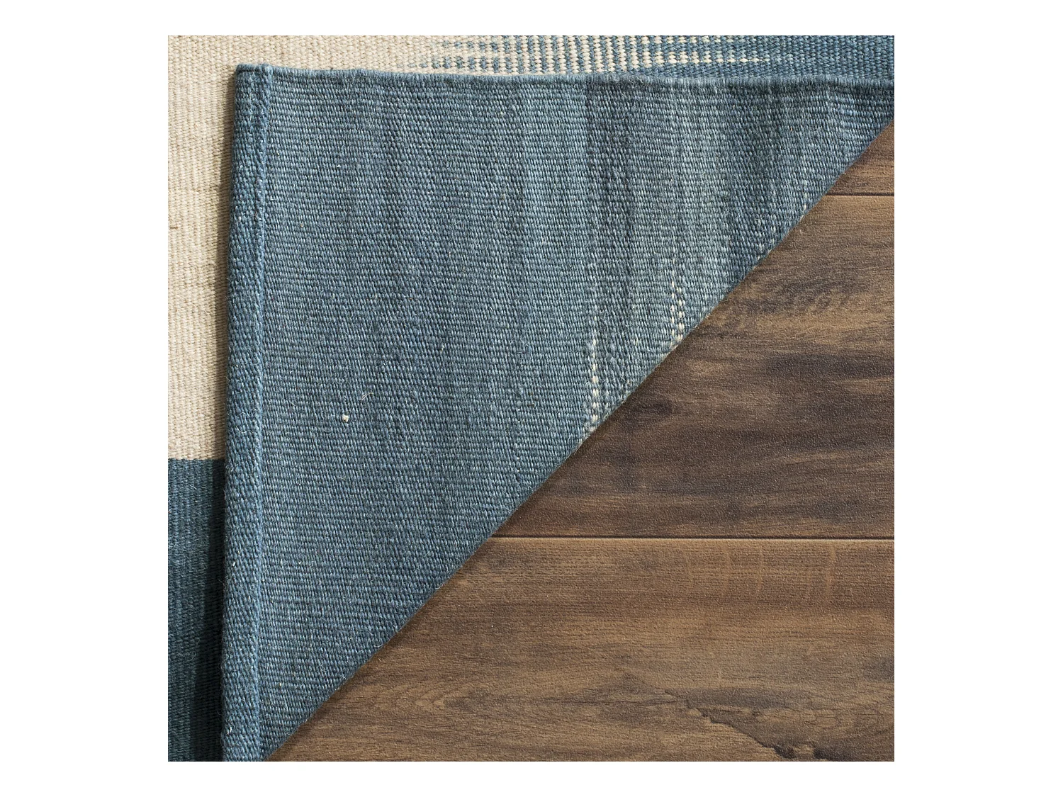 Tapis Neutre/Bleu 152 X 244 cm - Carolina