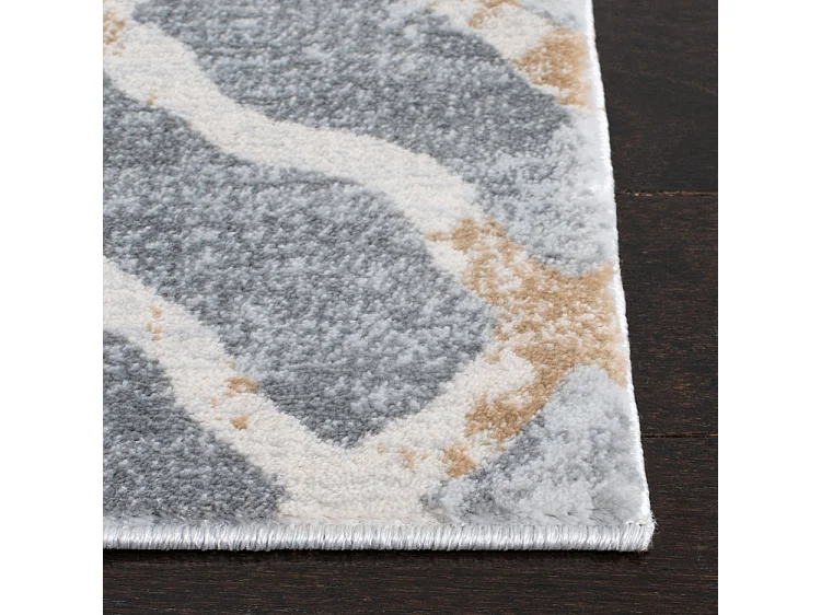 Tapis Gris/Neutre 66 X 213 cm - Sylvia