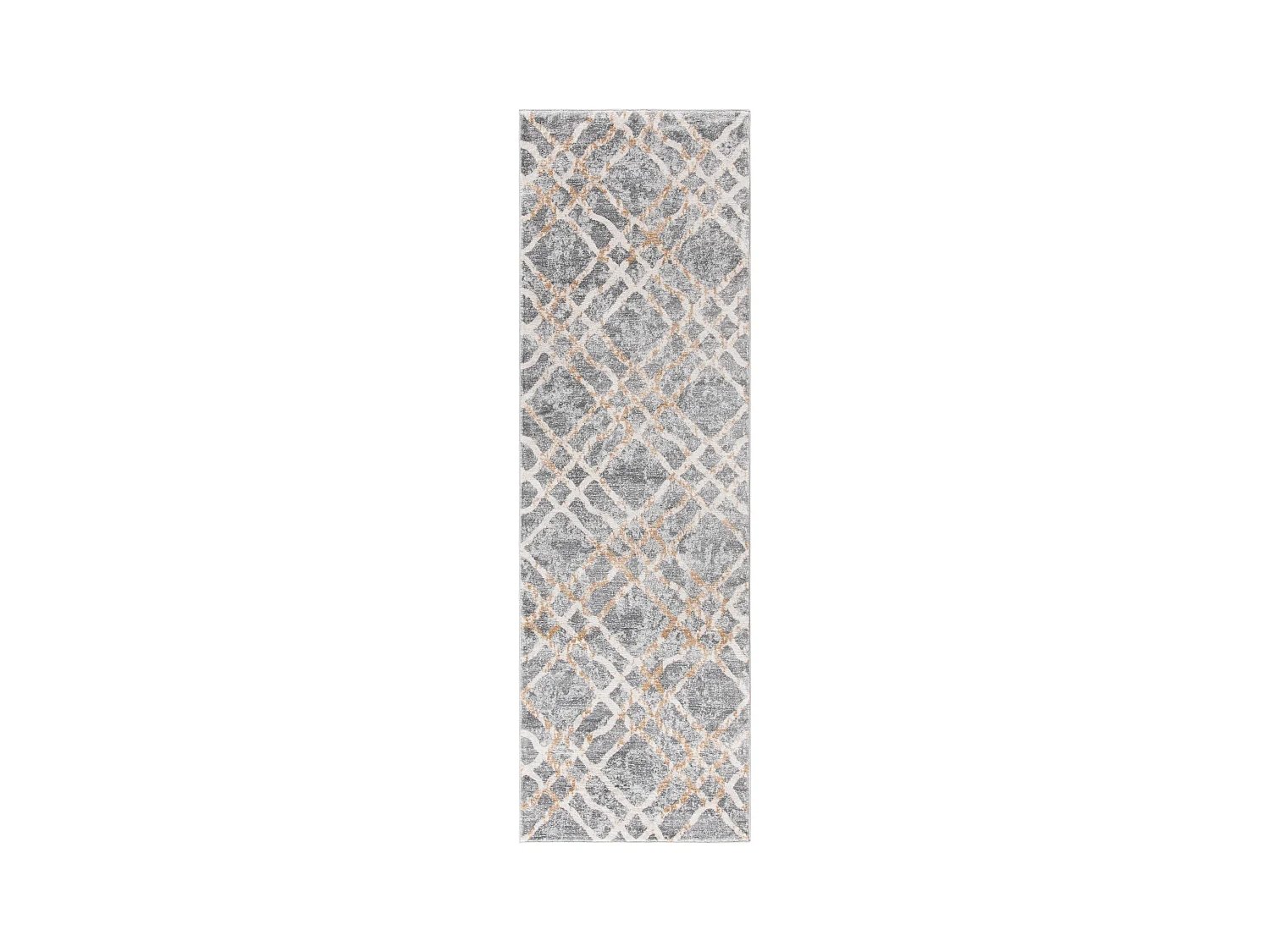 Tapis Gris/Neutre 66 X 213 cm - Sylvia