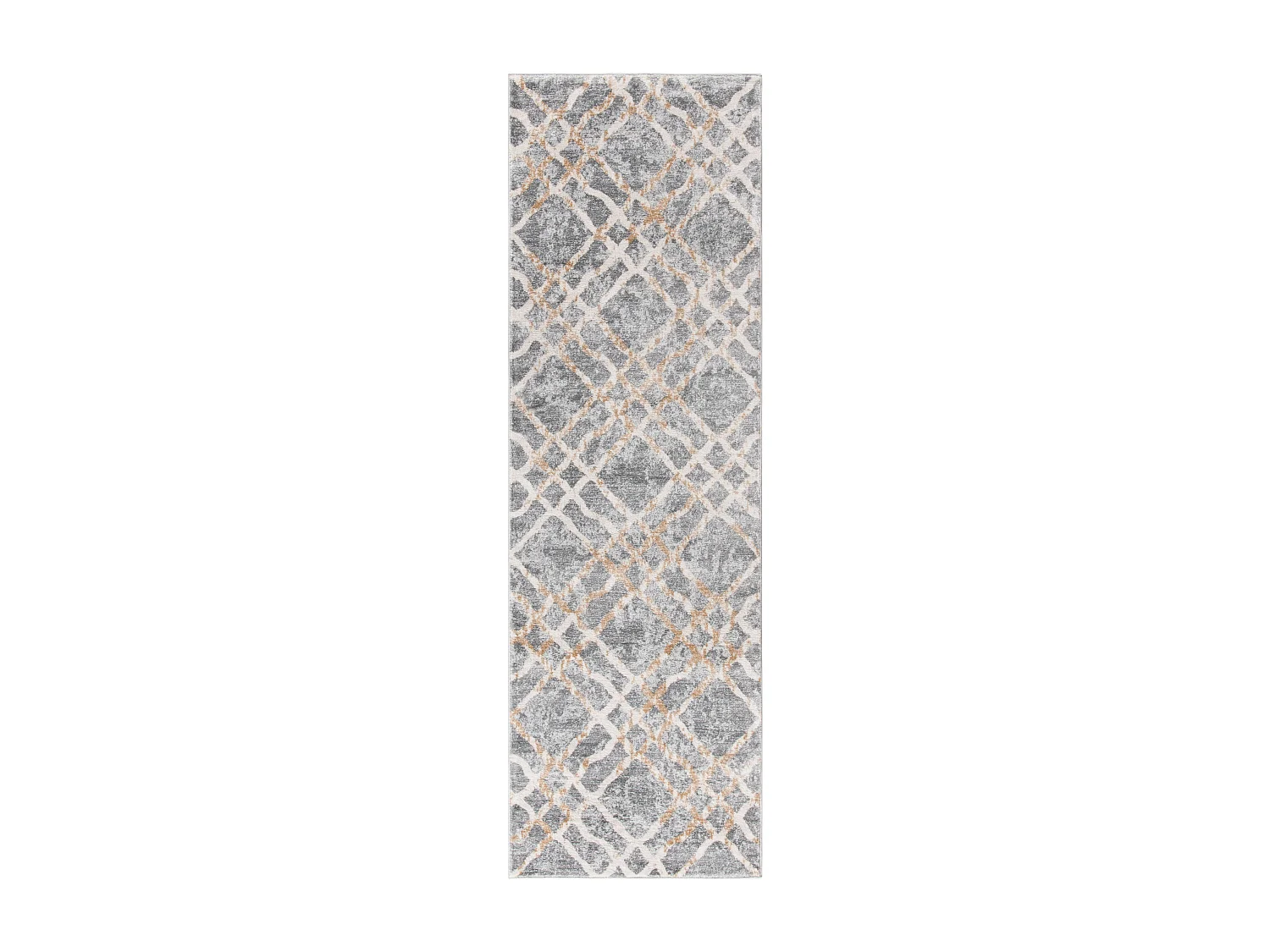 Tapis Gris/Neutre 66 X 213 cm - Sylvia