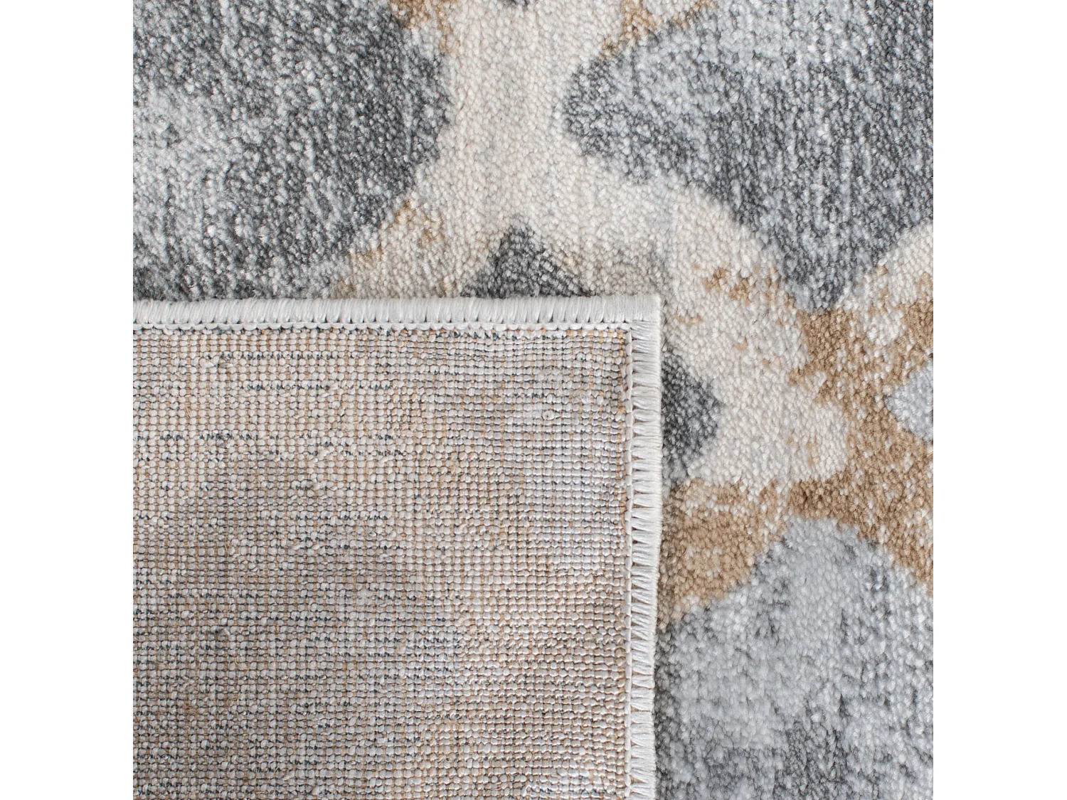 Tapis Gris/Neutre 66 X 213 cm - Sylvia