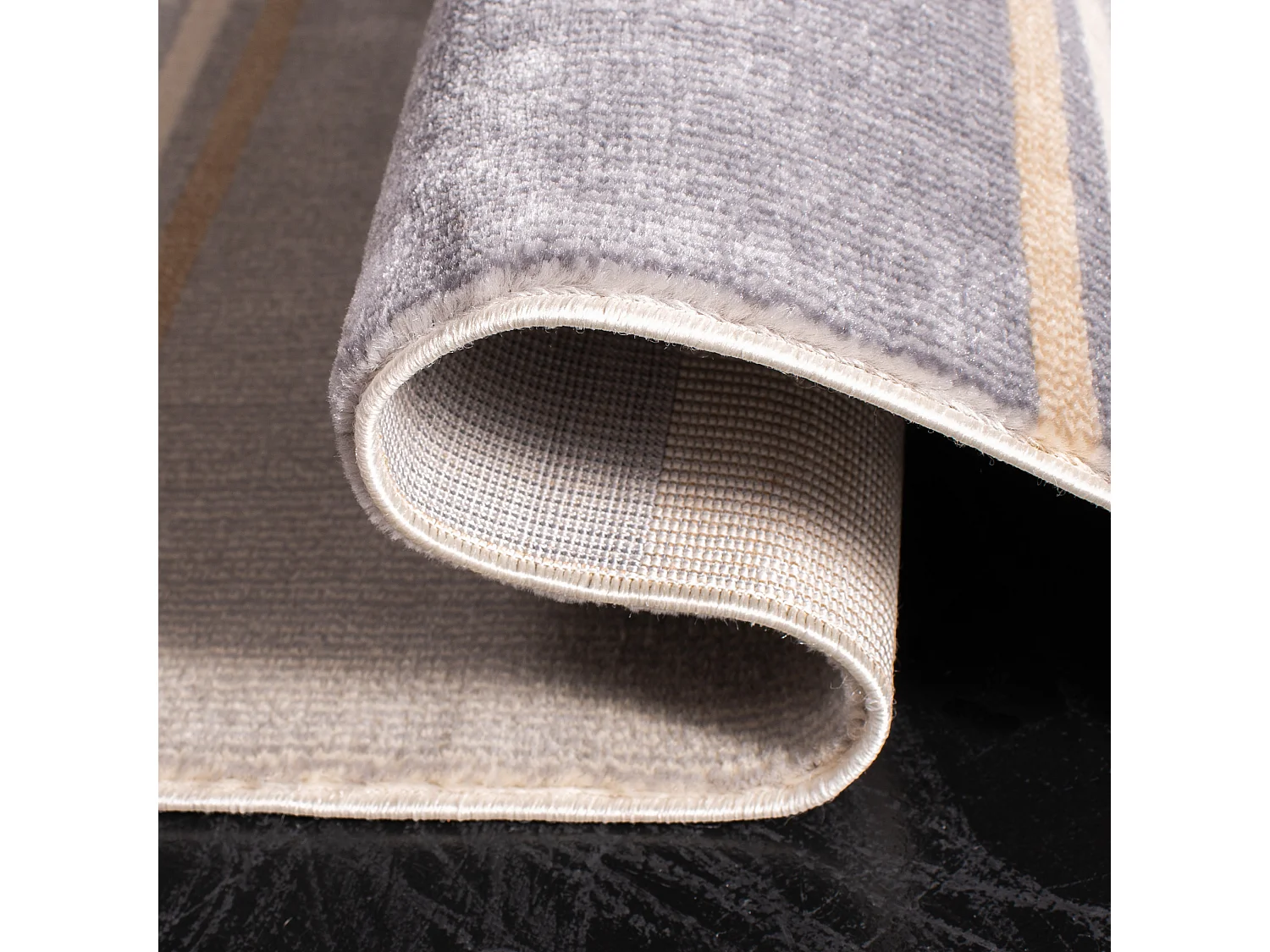 Tapis Gris 122 X 183 cm - Kaylee