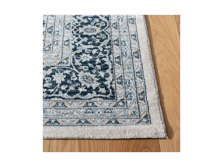 Tapis Neutre/Bleu Marine 122 X 183 cm - Isadora