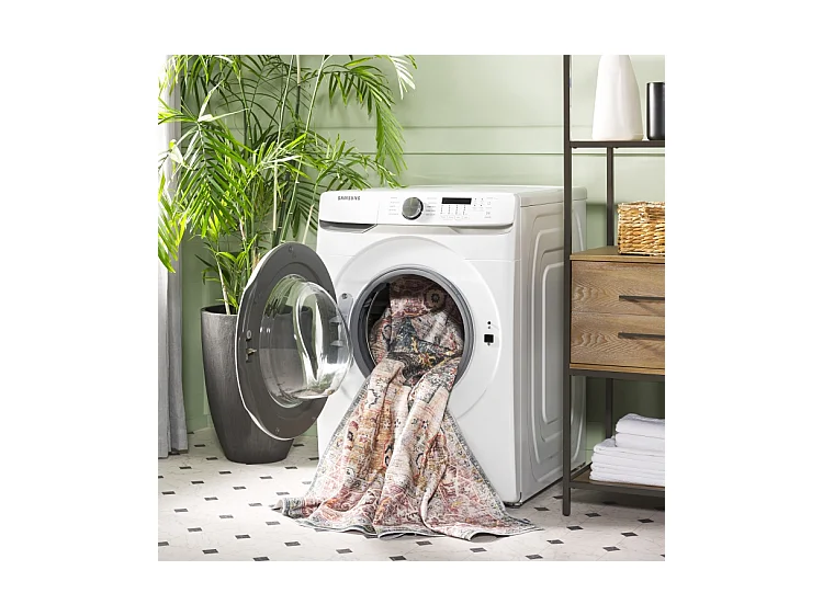 Tapis Vert/Marron 91 X 152 cm - Anouk