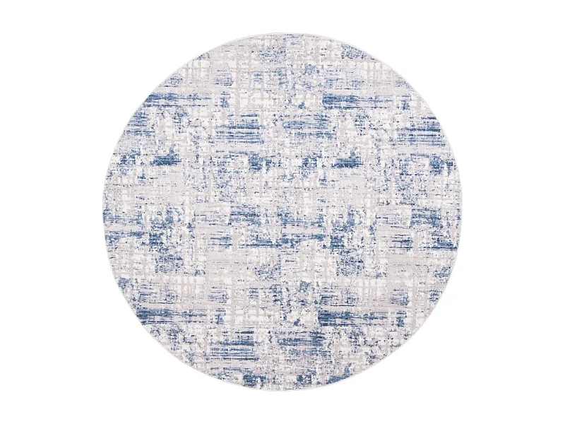 Tapis Bleu/Gris 201 X 201 cm - Azura