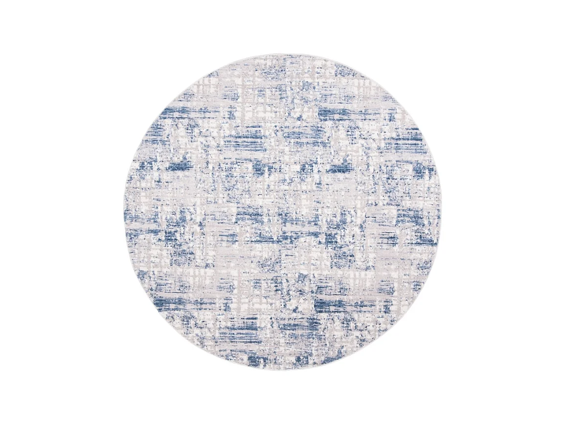 Tapis Bleu/Gris 201 X 201 cm - Azura
