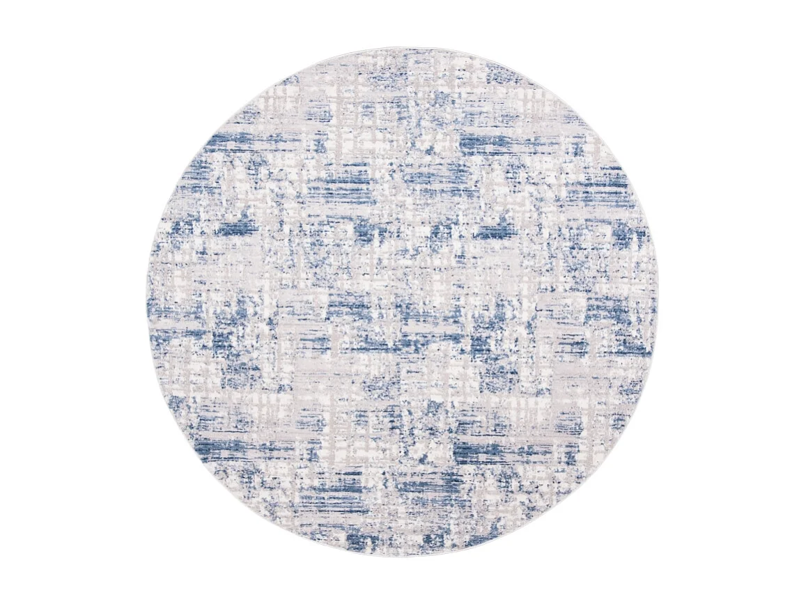 Tapis Bleu/Gris 201 X 201 cm - Azura