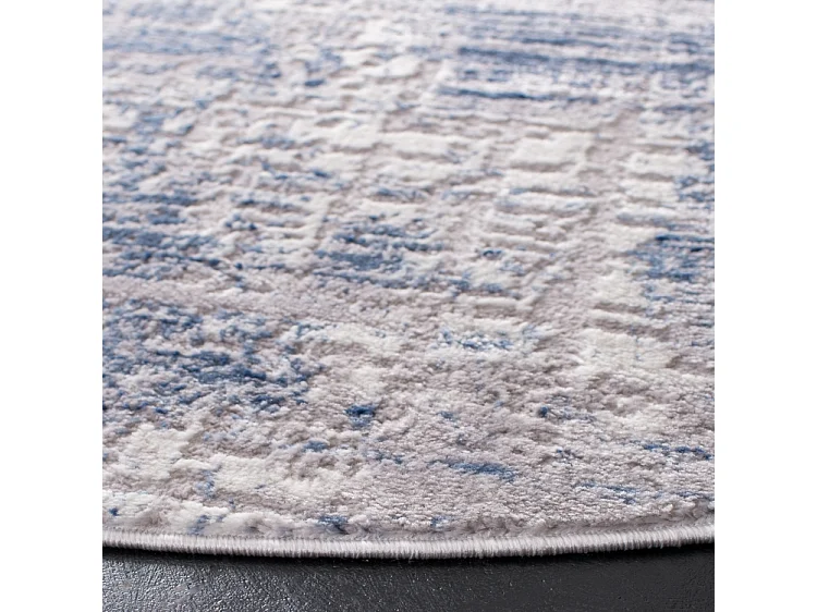 Tapis Bleu/Gris 201 X 201 cm - Azura
