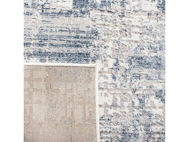 Tapis Bleu/Gris 201 X 201 cm - Azura