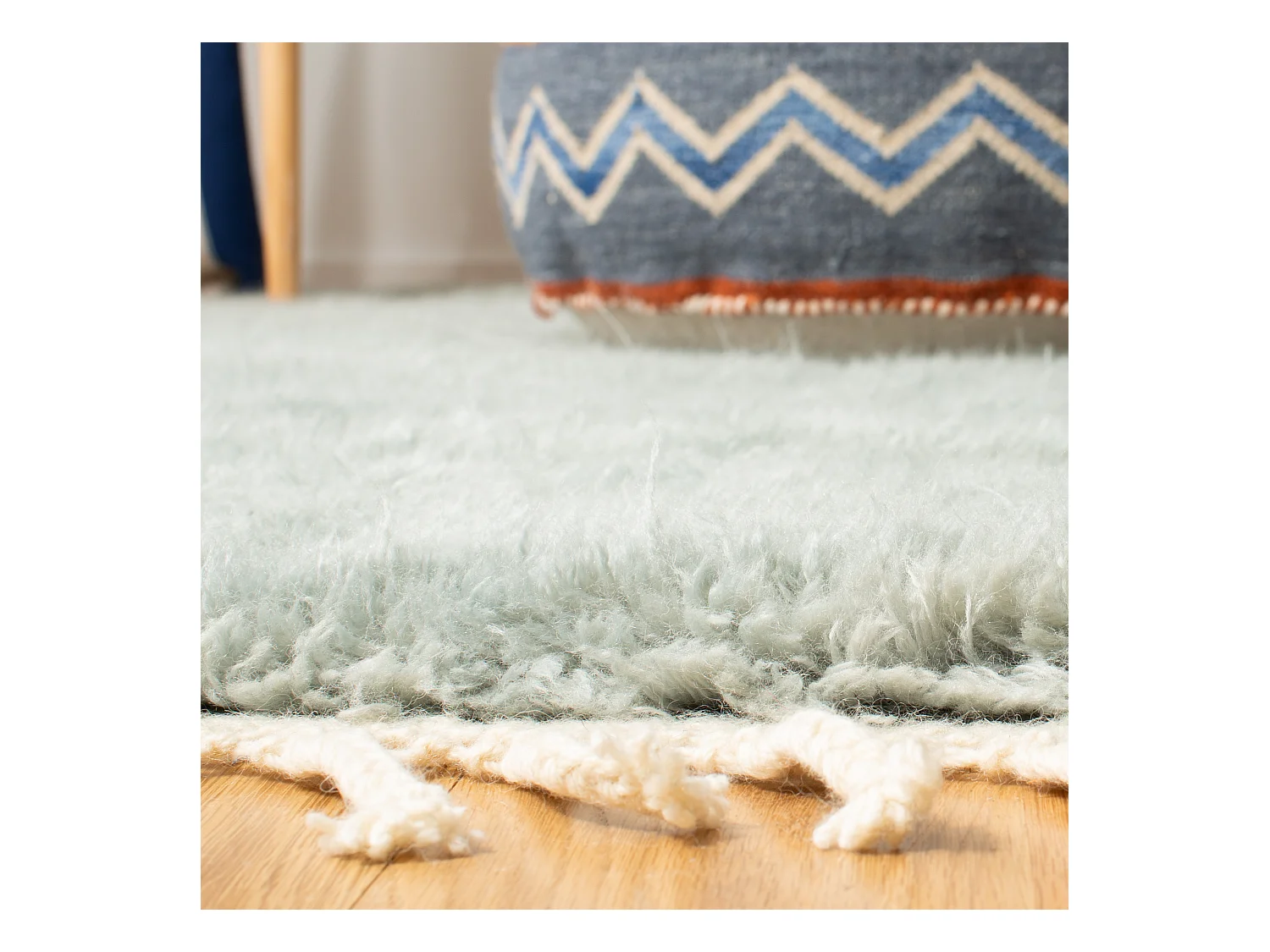 Tapis Bleu Gris 69 X 244 cm - Curtiz