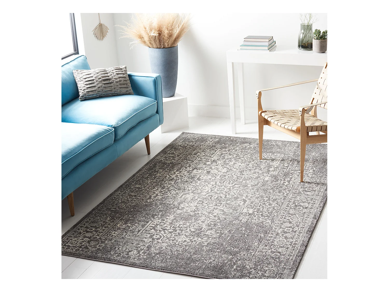 Tapis Gris/Neutre 201 X 274 cm - Aria