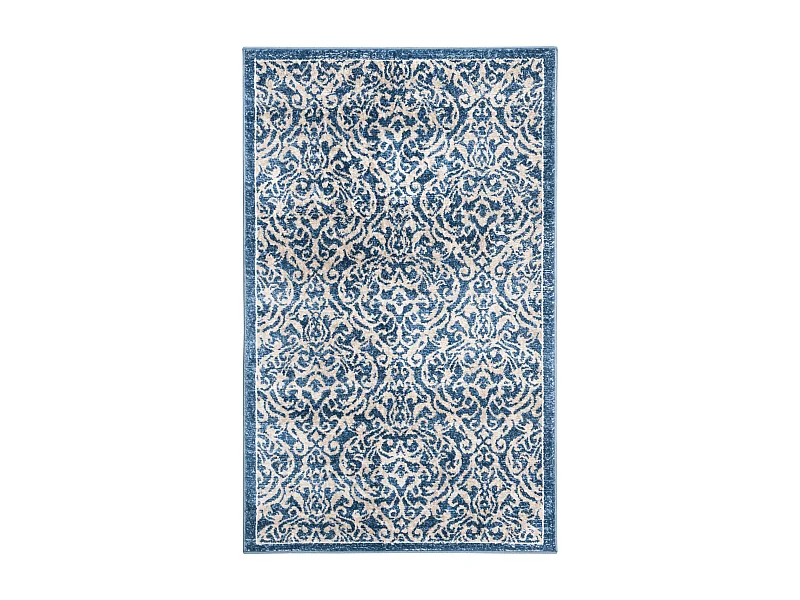 Tapis Bleu/Neutre 91 X 152 cm - Ophelia