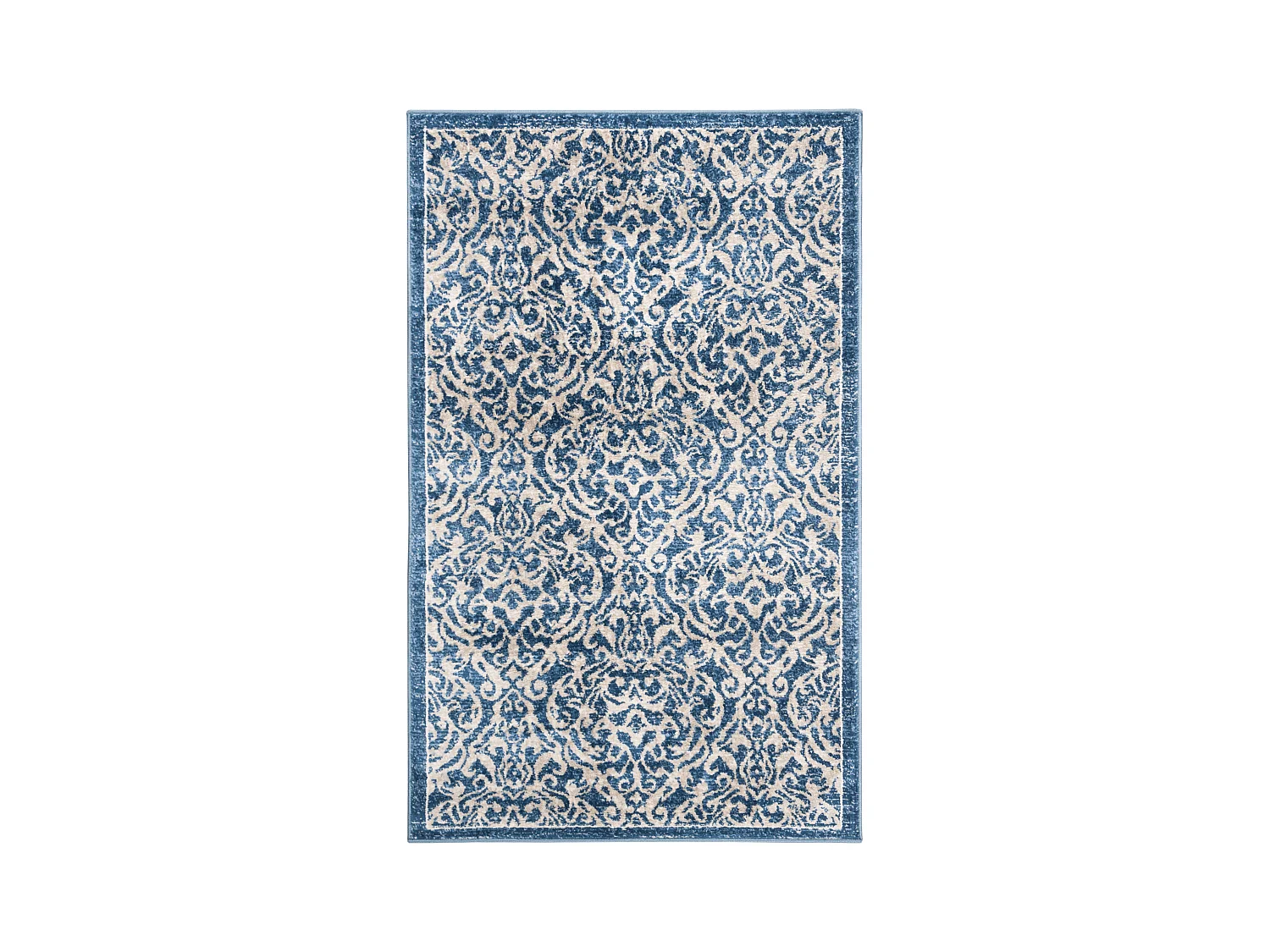 Tapis Bleu/Neutre 91 X 152 cm - Ophelia