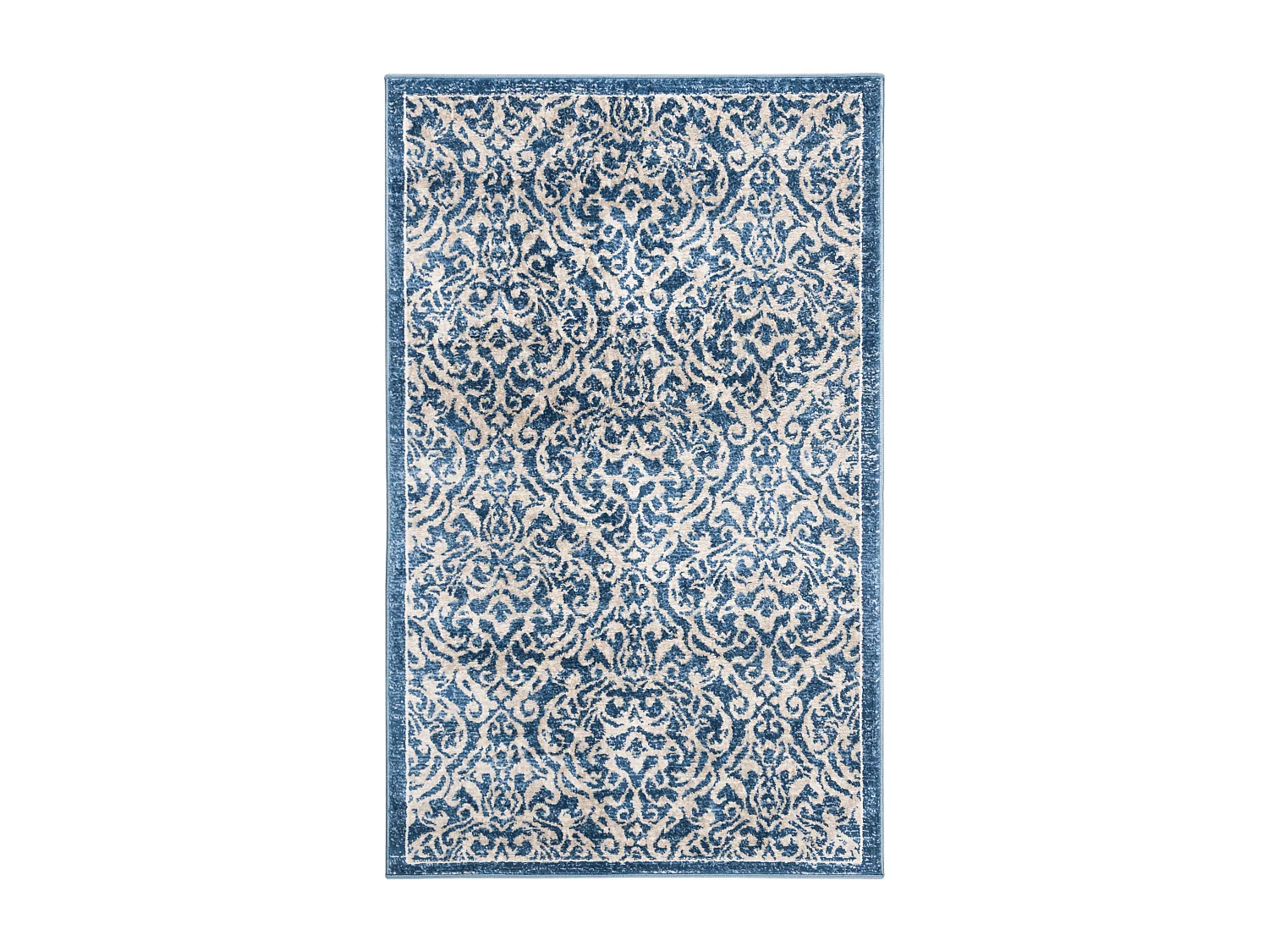 Tapis Bleu/Neutre 91 X 152 cm - Ophelia