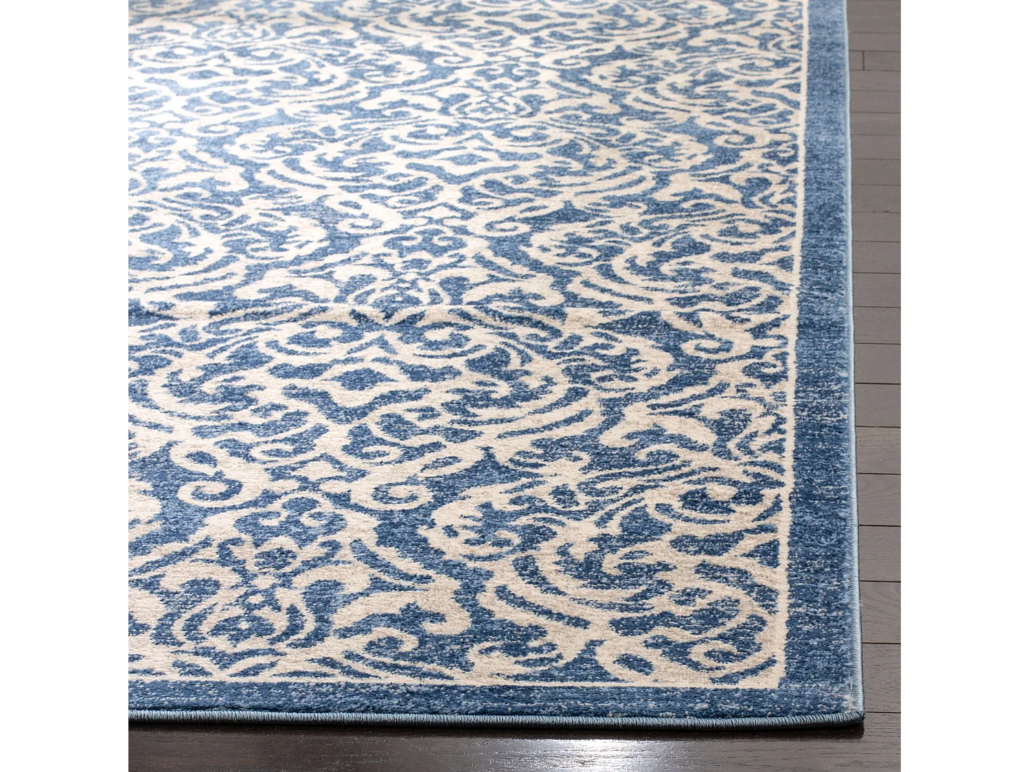 Tapis Bleu/Neutre 91 X 152 cm - Ophelia