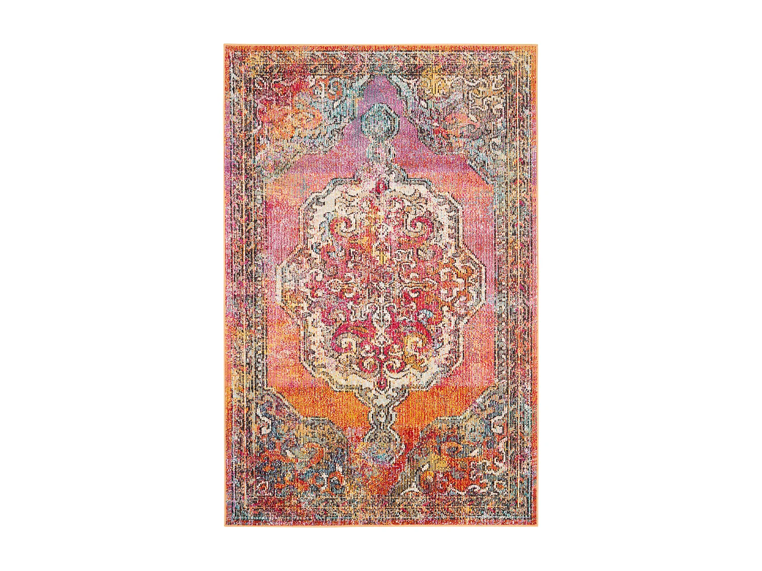 Tapis Orange/Bleu 91 X 152 cm - Marigold