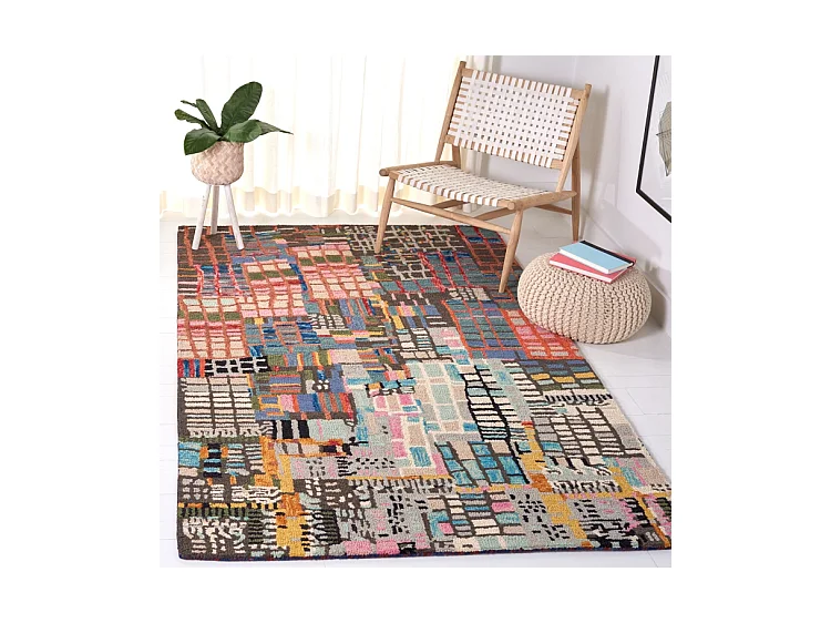 Tapis Ivoire/Noir 152 X 244 cm - Maren