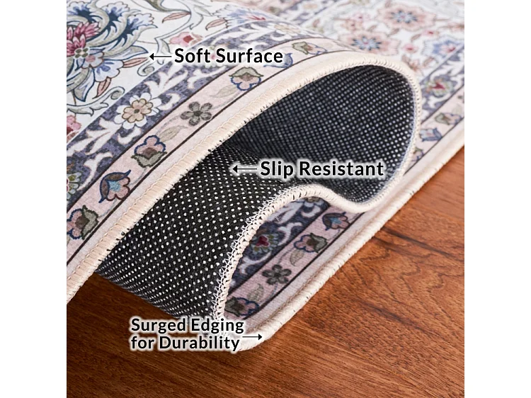 Tapis Vert/Beige 183 X 274 cm - Isleen