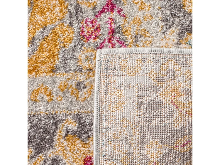 Tapis Gris/Multicolore 91 X 152 cm - Gladys